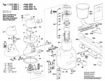 Bosch 0 603 262 003 Pas 800 All Purpose Vacuum Cleane 220 V / Eu Spare Parts